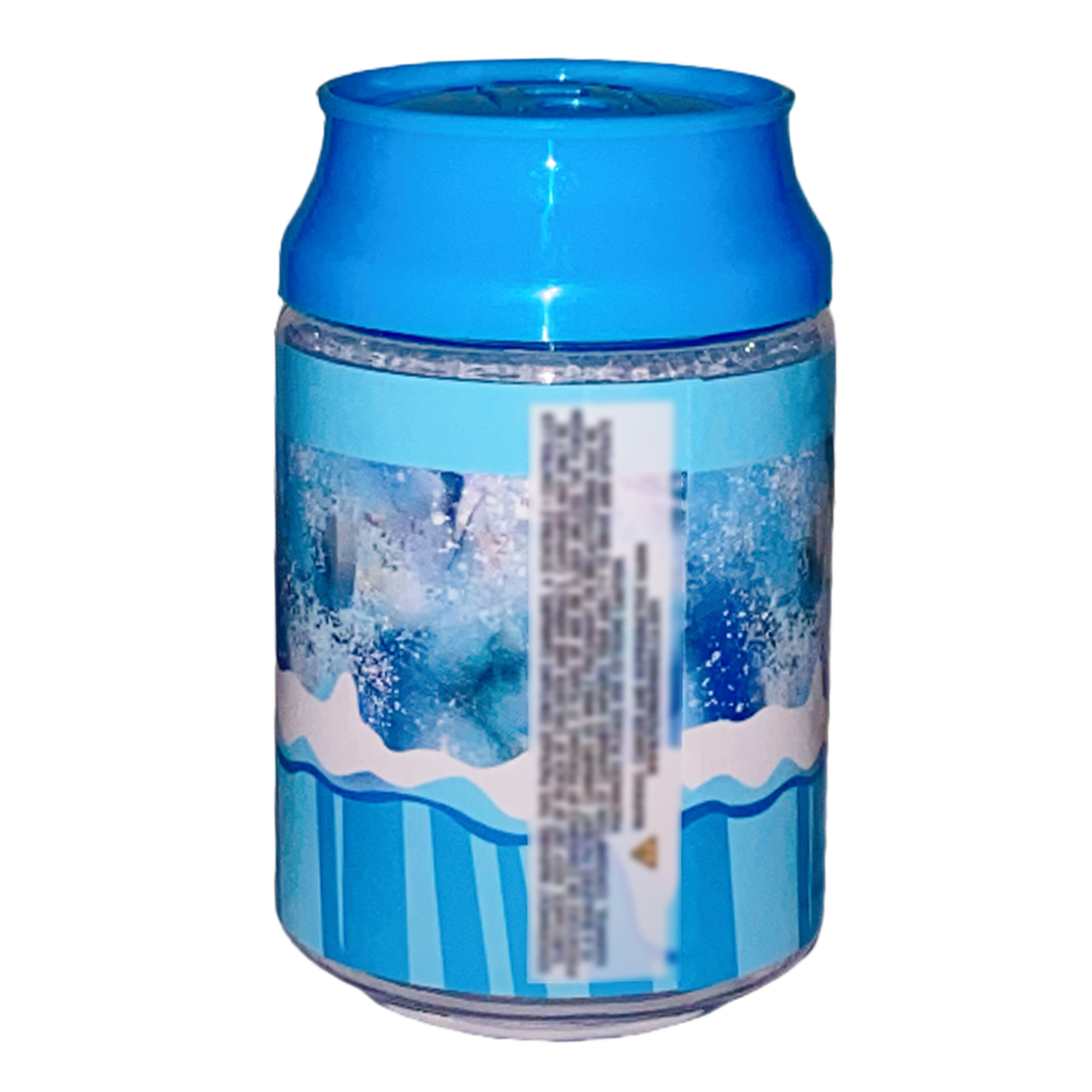 3.5g Plastic Soda Can Jar - (12 Count) Frozen Kapri CJ-35-001 - Image 2