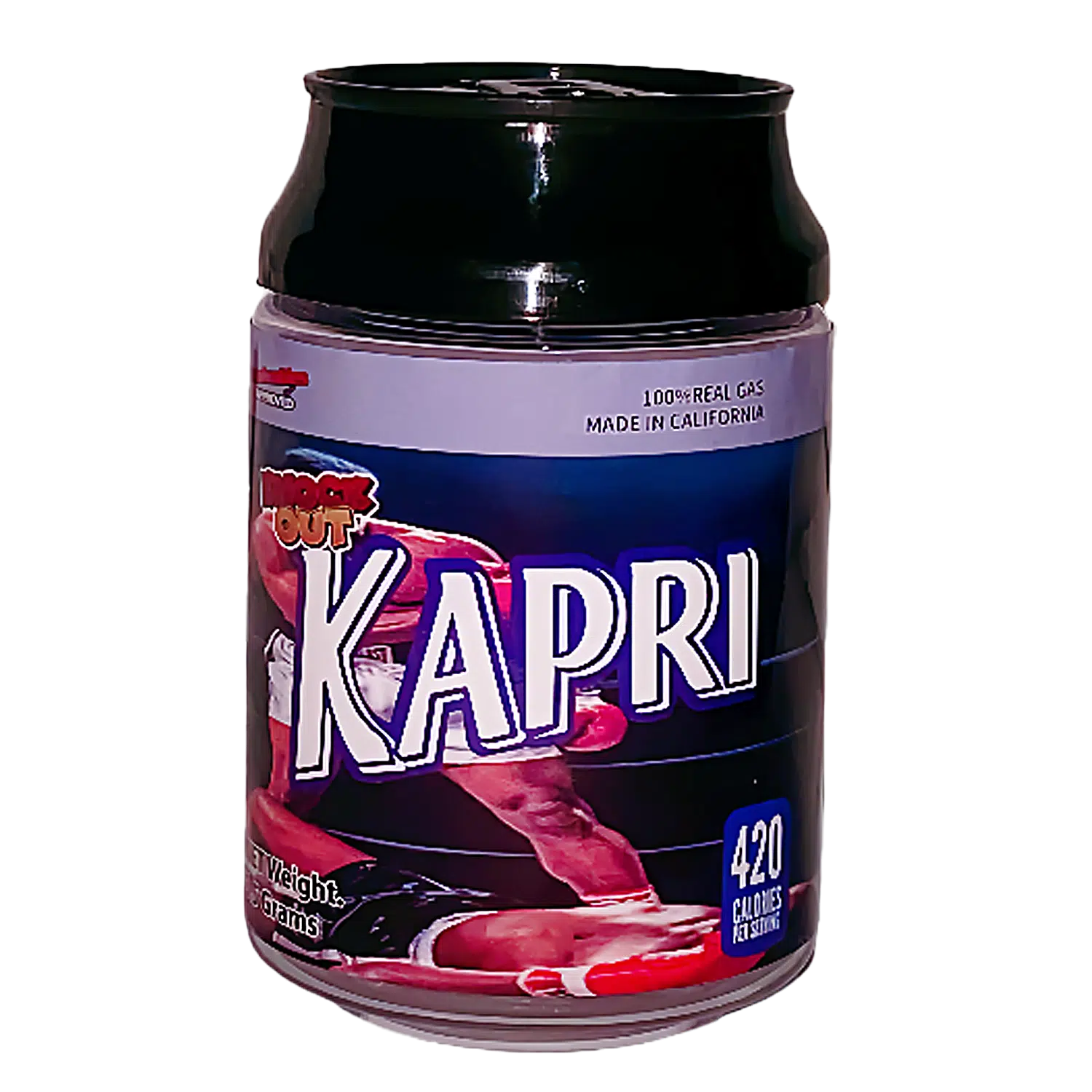 3.5g Plastic Soda Can Jar - (12 Count) Knock Out Kapri CJ-35-002