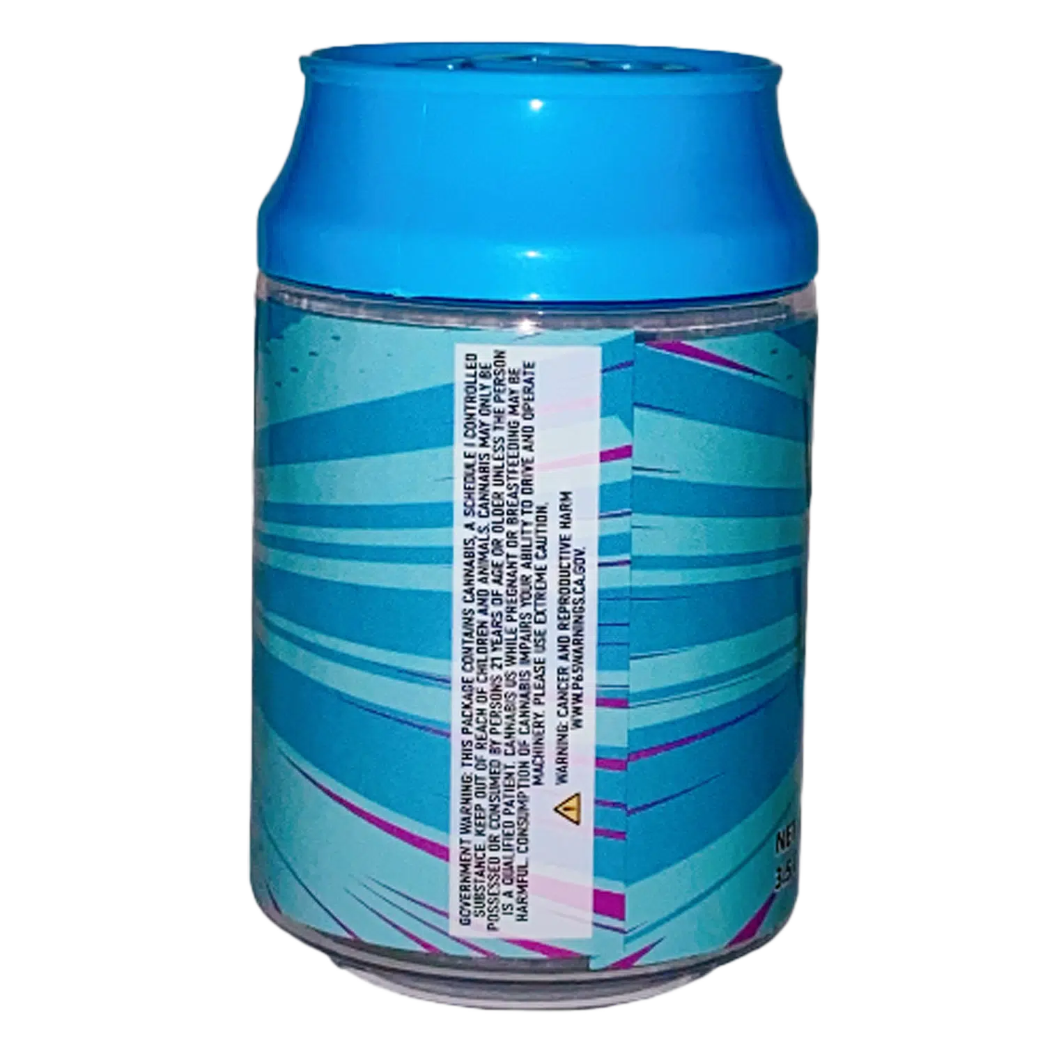 3.5g Plastic Soda Can Jar - (12 Count) Pinkberry Gummiez CJ-35-012 - Image 2