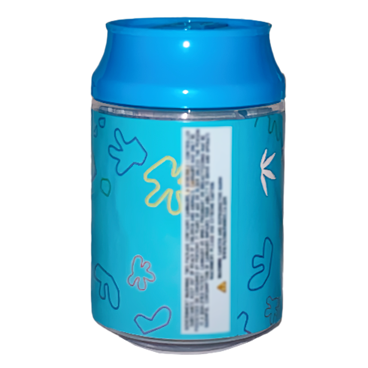 3.5g Plastic Soda Can Jar - (12 Count) Super Star Gumbo CJ-35-016 - Image 2