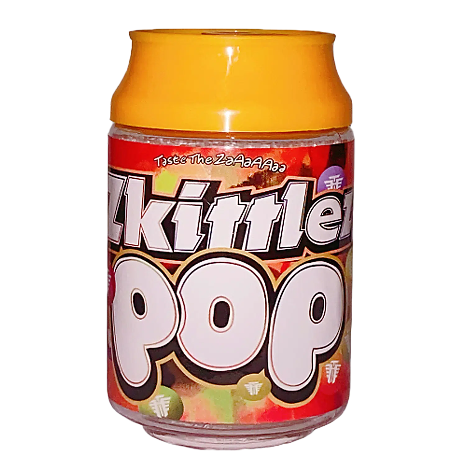 3.5g Plastic Soda Can Jar - (12 Count) Zkittlez Pop CJ-35-017