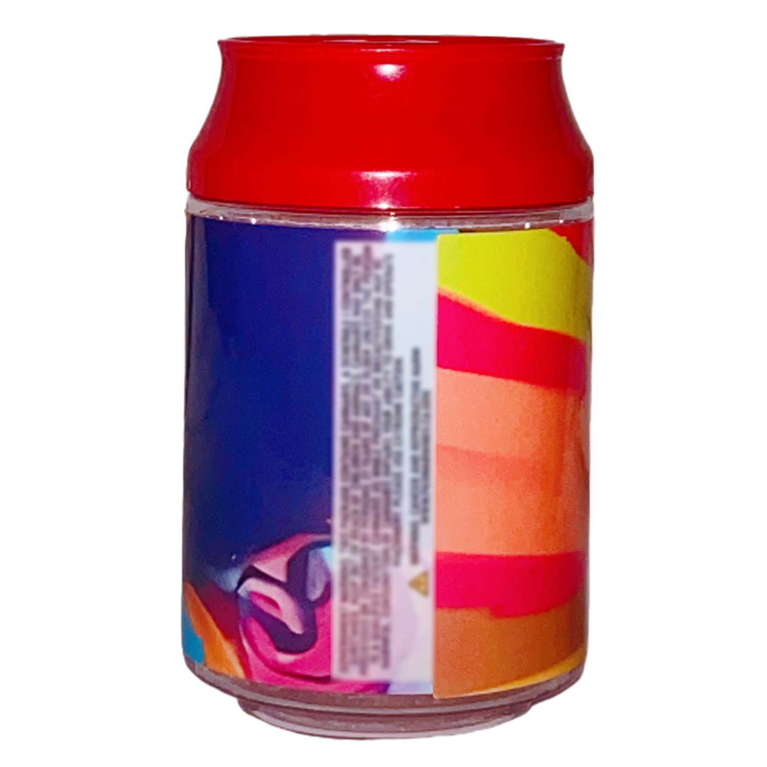 3.5g Plastic Soda Can Jar - (12 Count) Gushers Snozberry Sour CJ-35-018 - Image 2