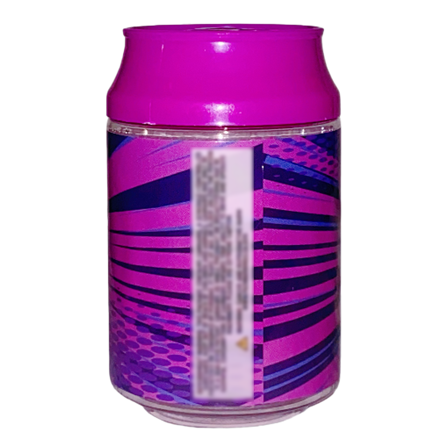 3.5g Plastic Soda Can Jar - (12 Count) Cherry Blossom Wocky CJ-35-023 - Image 2