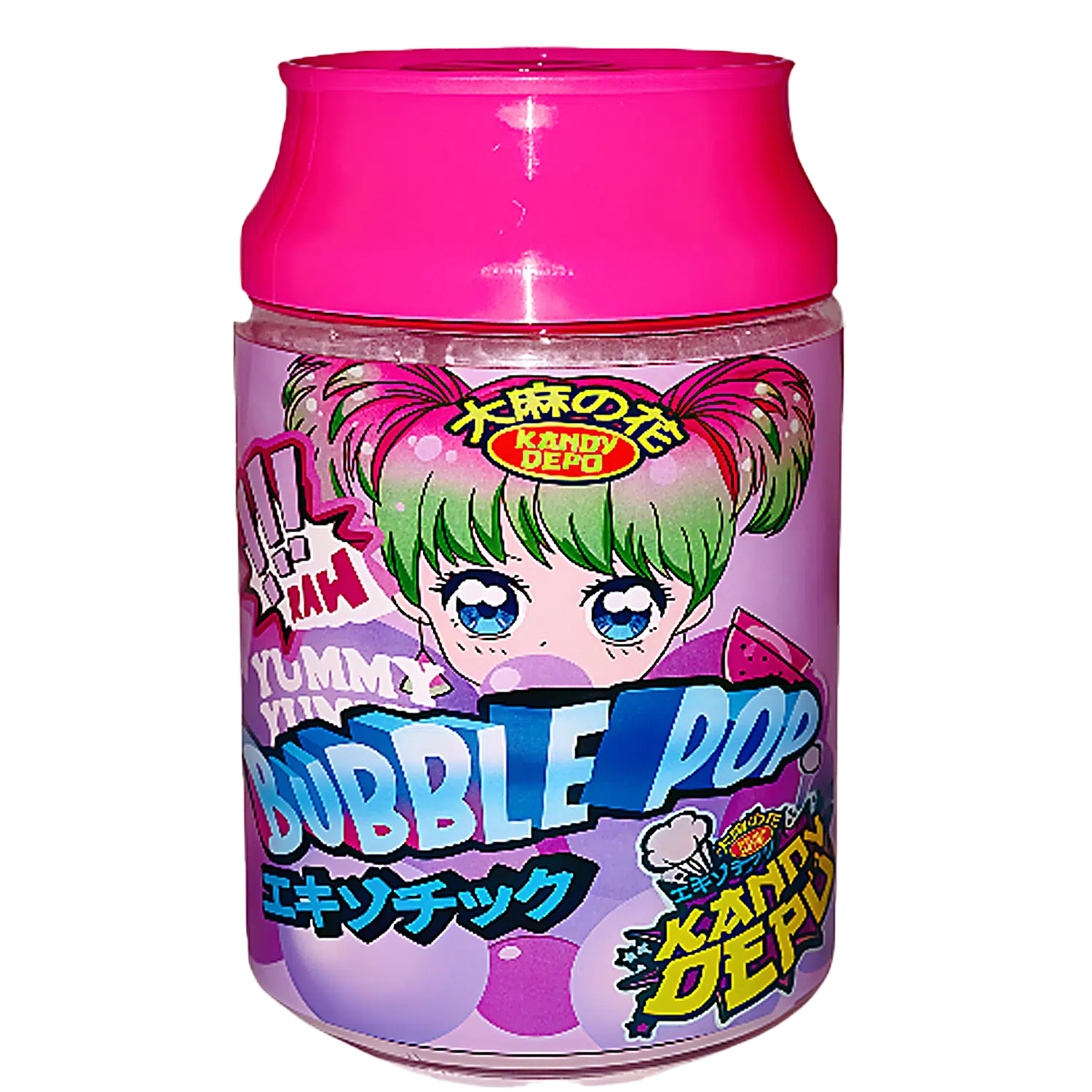 3.5g Plastic Soda Can Jar - (12 Count) Kandy Depo Bubble CJ-35-024