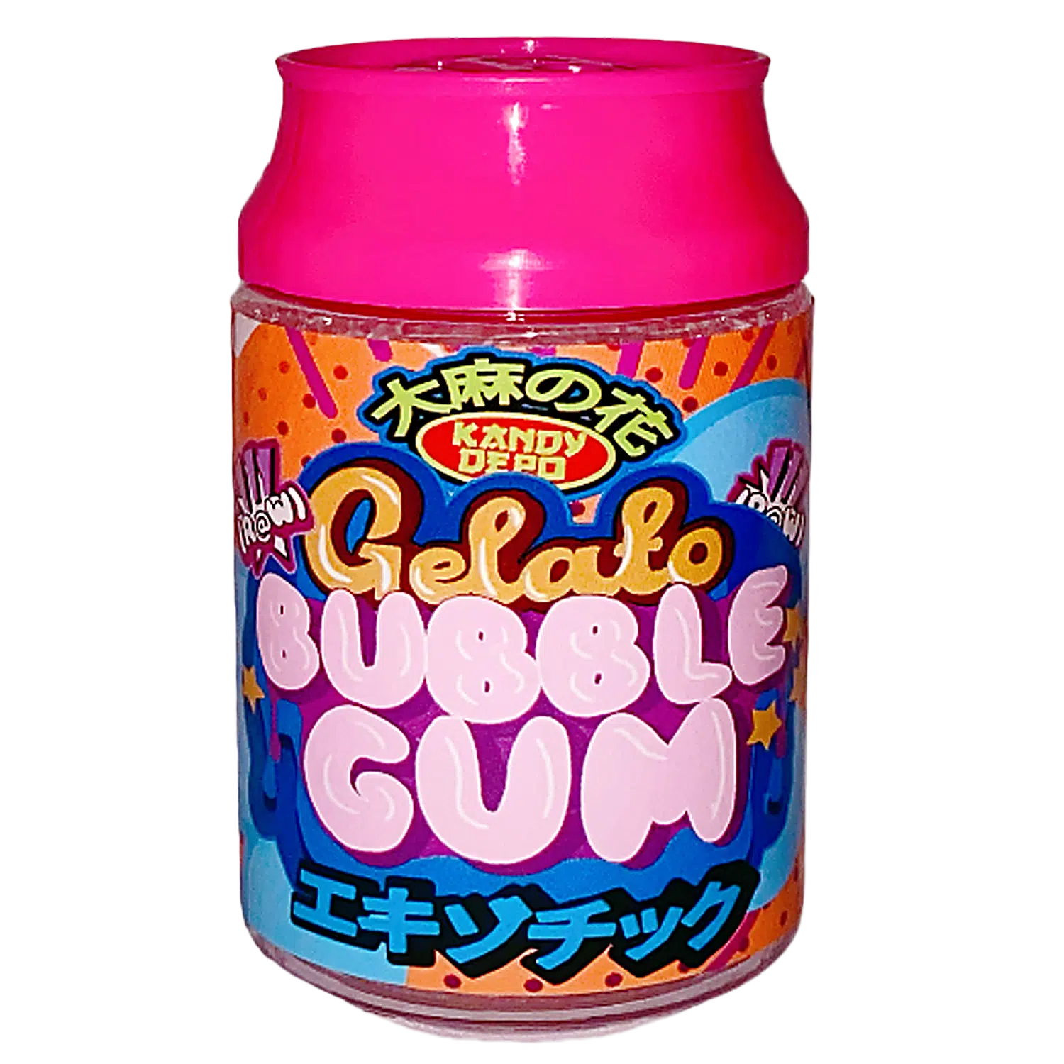 3.5g Plastic Soda Can Jar - (12 Count) Gelato Bubble Gum CJ-35-025