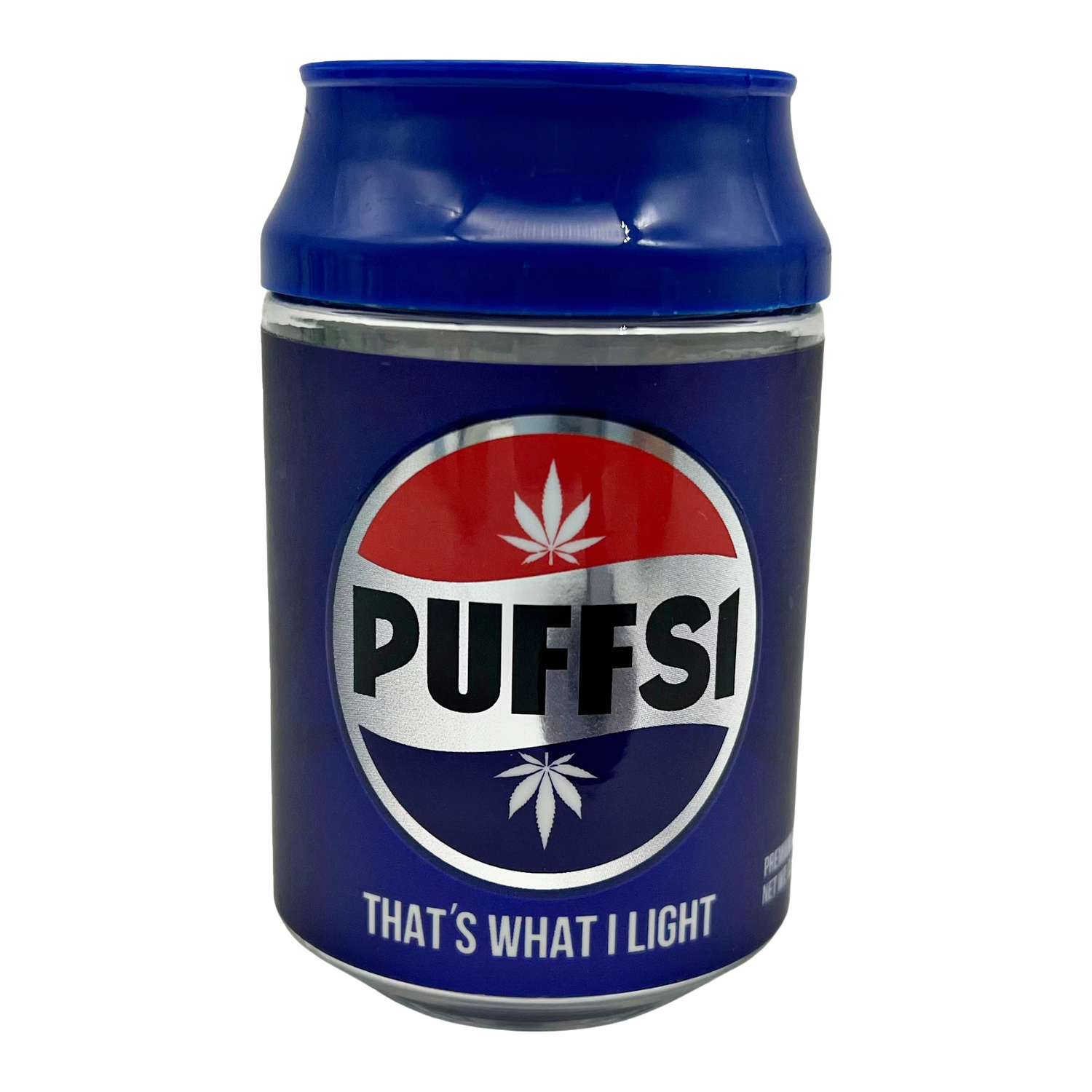 3.5g Plastic Soda Can Jar - (12 Count) Puffsi SC-002