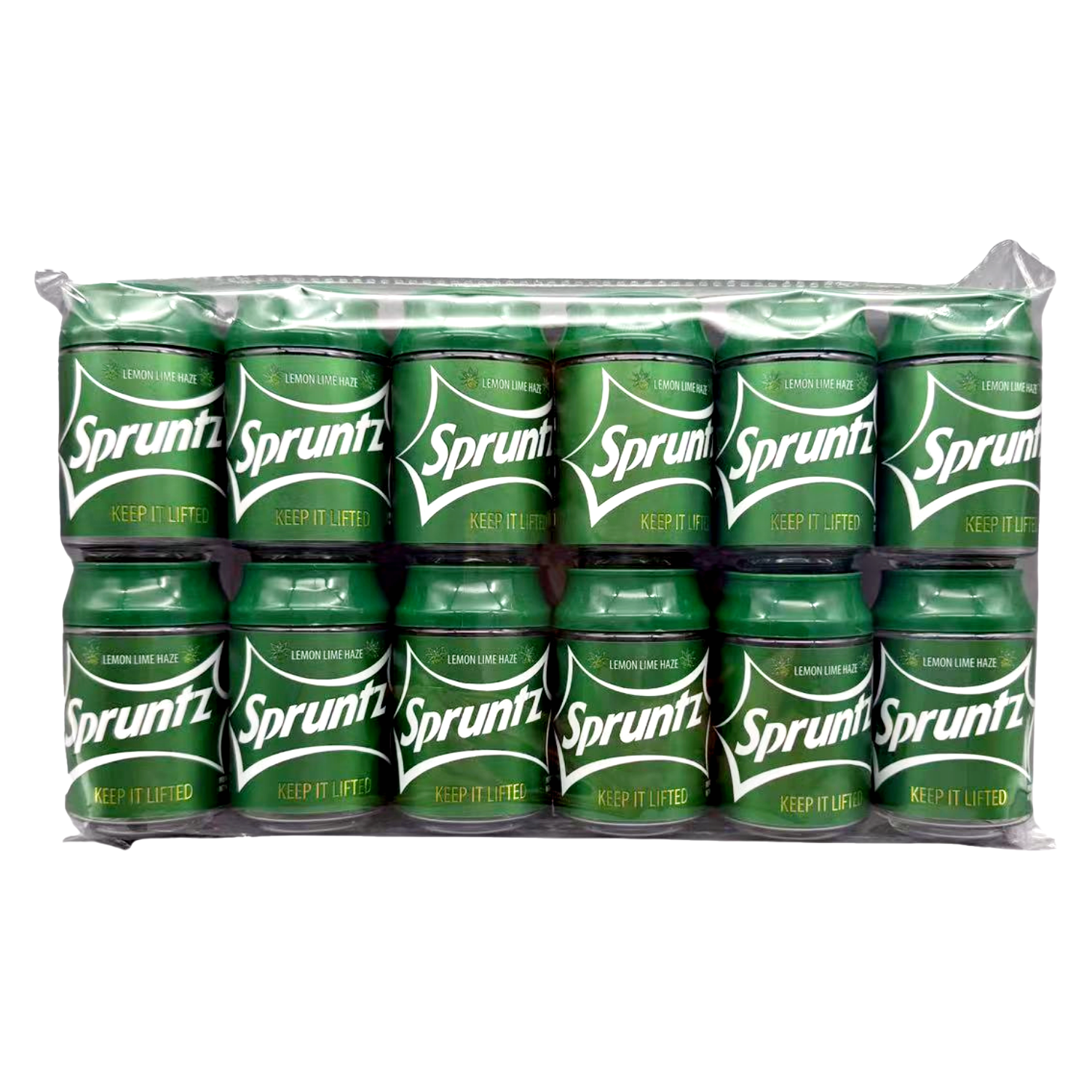 3.5g Plastic Soda Can Jar - (12 Count) Spruntz SC-006 - Image 3