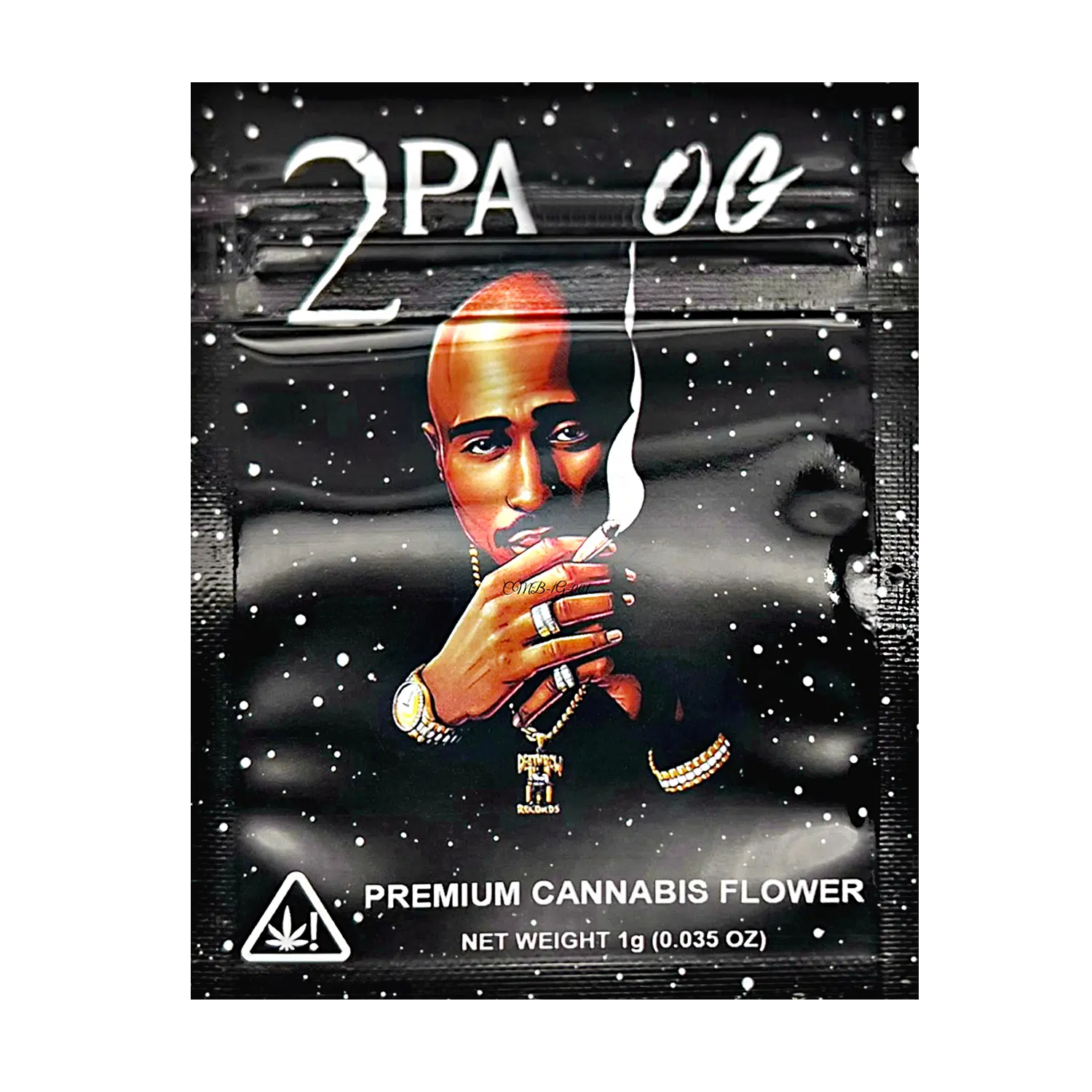 1 Gram Mylar Bag – Premium Smell-Proof Flower Packaging - 2 Pa OG (100 Count) CMB-1G-001