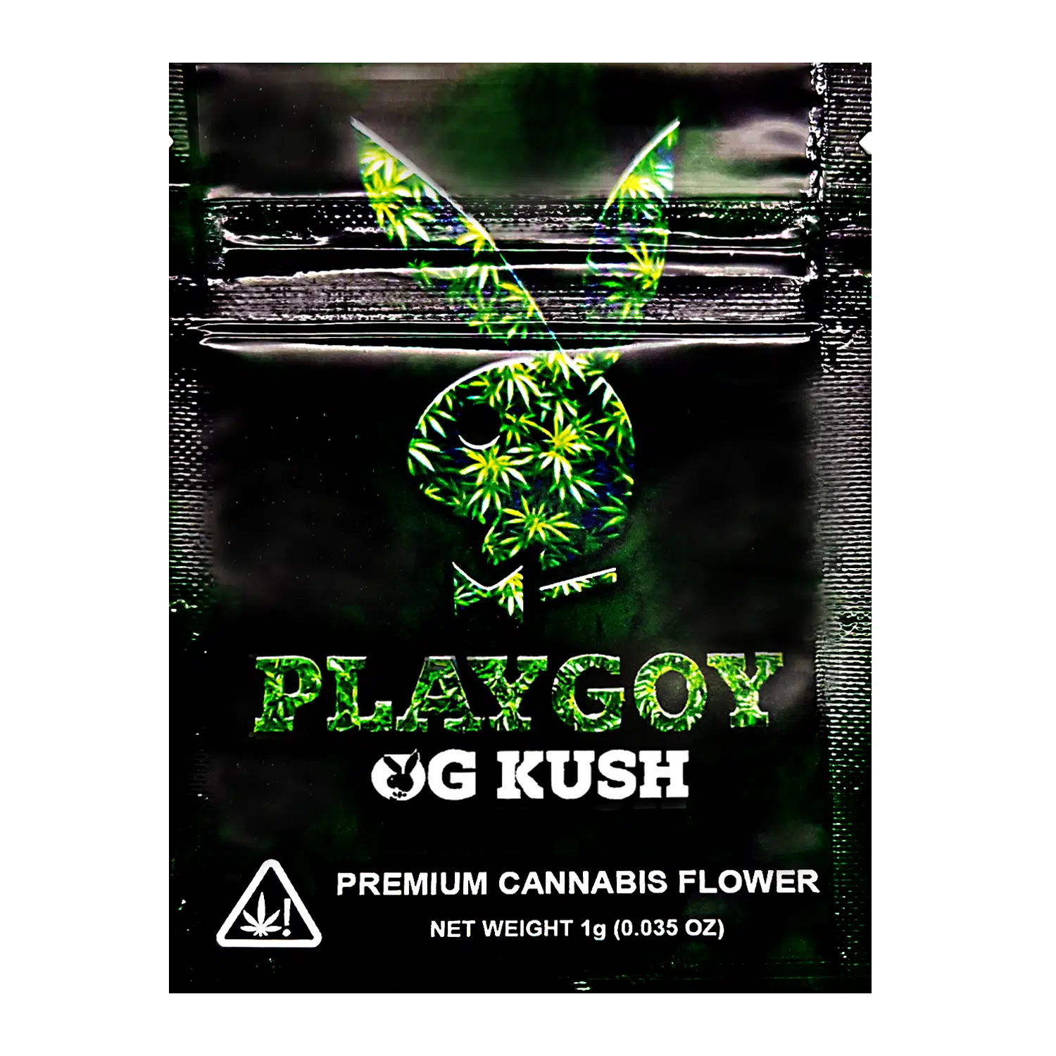 1 Gram Mylar Bag – Premium Smell-Proof Flower Packaging - Playgoy OG Kush (100 Count) CMB-1G-078