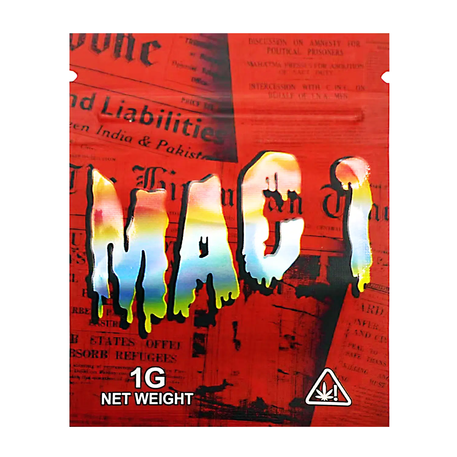 1 Gram Mylar Bag – Premium Smell-Proof Flower Packaging - Mac 1 (100 Count) CMB-1G-114
