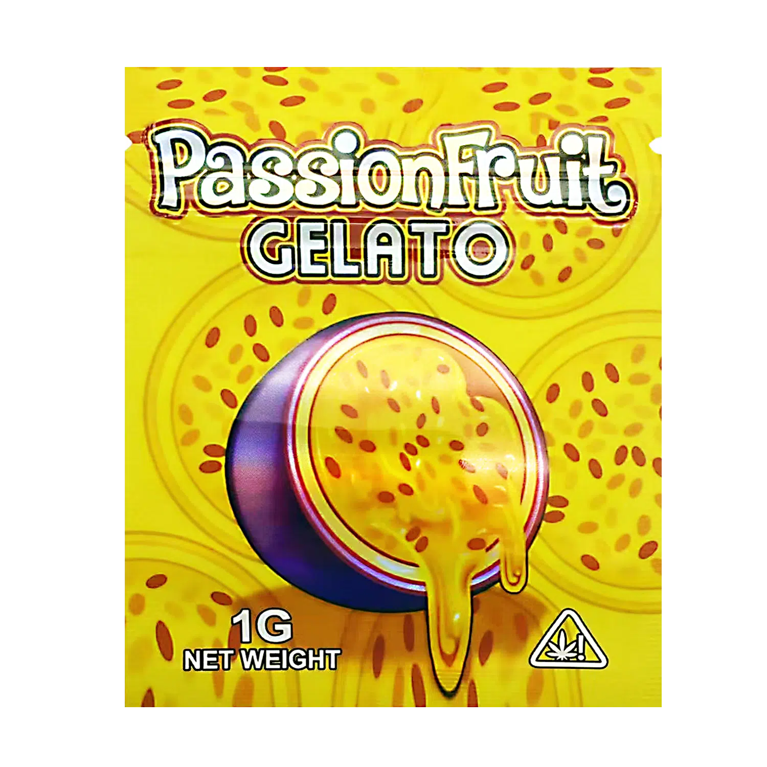 1 Gram Mylar Bag – Premium Smell-Proof Flower Packaging - Passionfruit Gelato (100 Count) CMB-1G-118