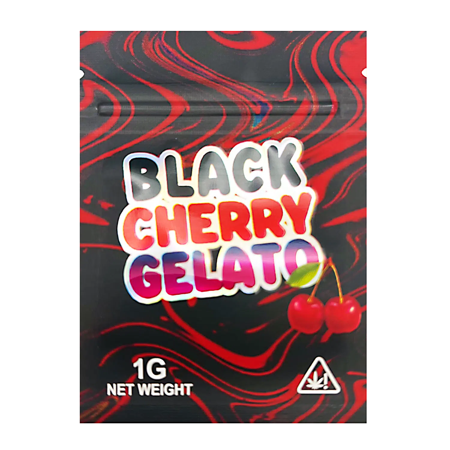 1 Gram Mylar Bag – Premium Smell-Proof Flower Packaging - Black Cherry Gelato (100 Count) CMB-1G-153
