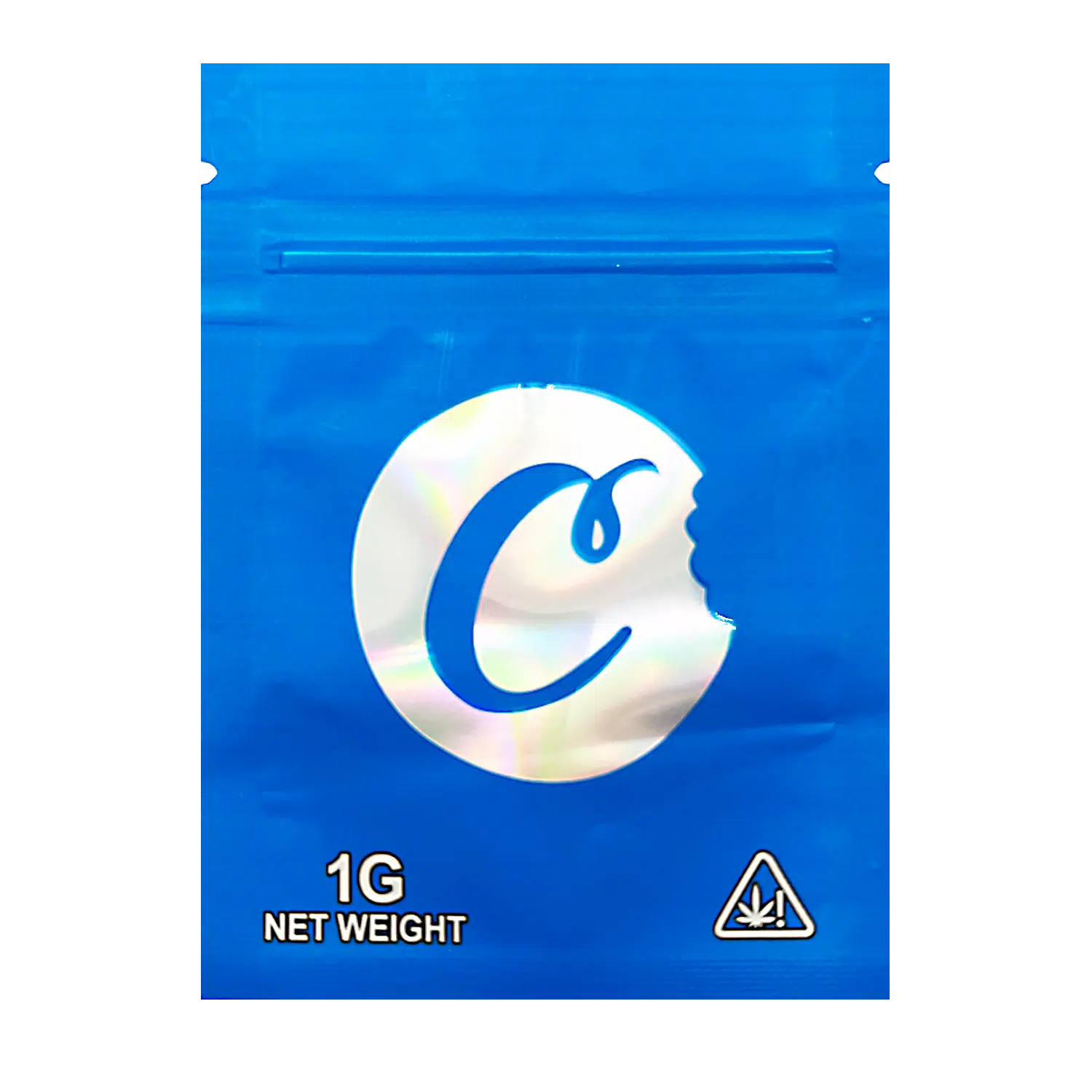 1 Gram Mylar Bag – Premium Smell-Proof Flower Packaging - Blue Cookies (100 Count) CMB-1G-176