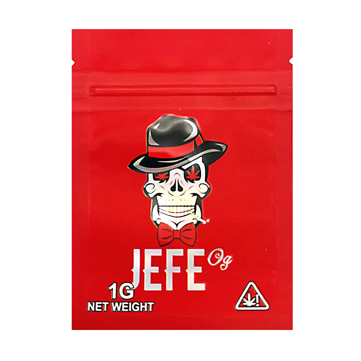 1 Gram Mylar Bag – Premium Smell-Proof Flower Packaging - Jefe OG (100 Count) CMB-1G-177