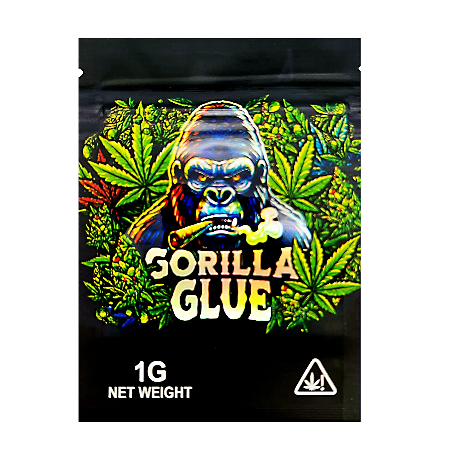 1 Gram Mylar Bag – Premium Smell-Proof Flower Packaging - Gorilla Glue (100 Count) CMB-1G-195