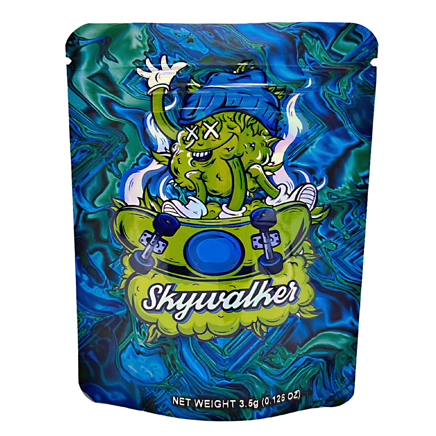 3.5 Gram Mylar Bag – Premium Smell-Proof Packaging - Skywalker (50 Count) CMB-35G-088
