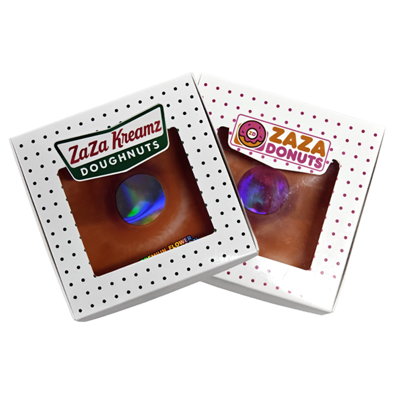 (12 Count) Donut-Themed Gift Box Set - Za Za Kreamz Choco Sprinklez DNB-SHAPED-002 - Image 6