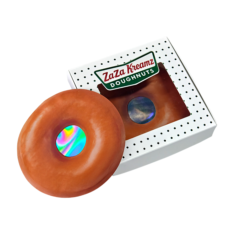 (12 Count) Donut-Themed Gift Box Set - Za Za Kreamz Choco Sprinklez DNB-SHAPED-002