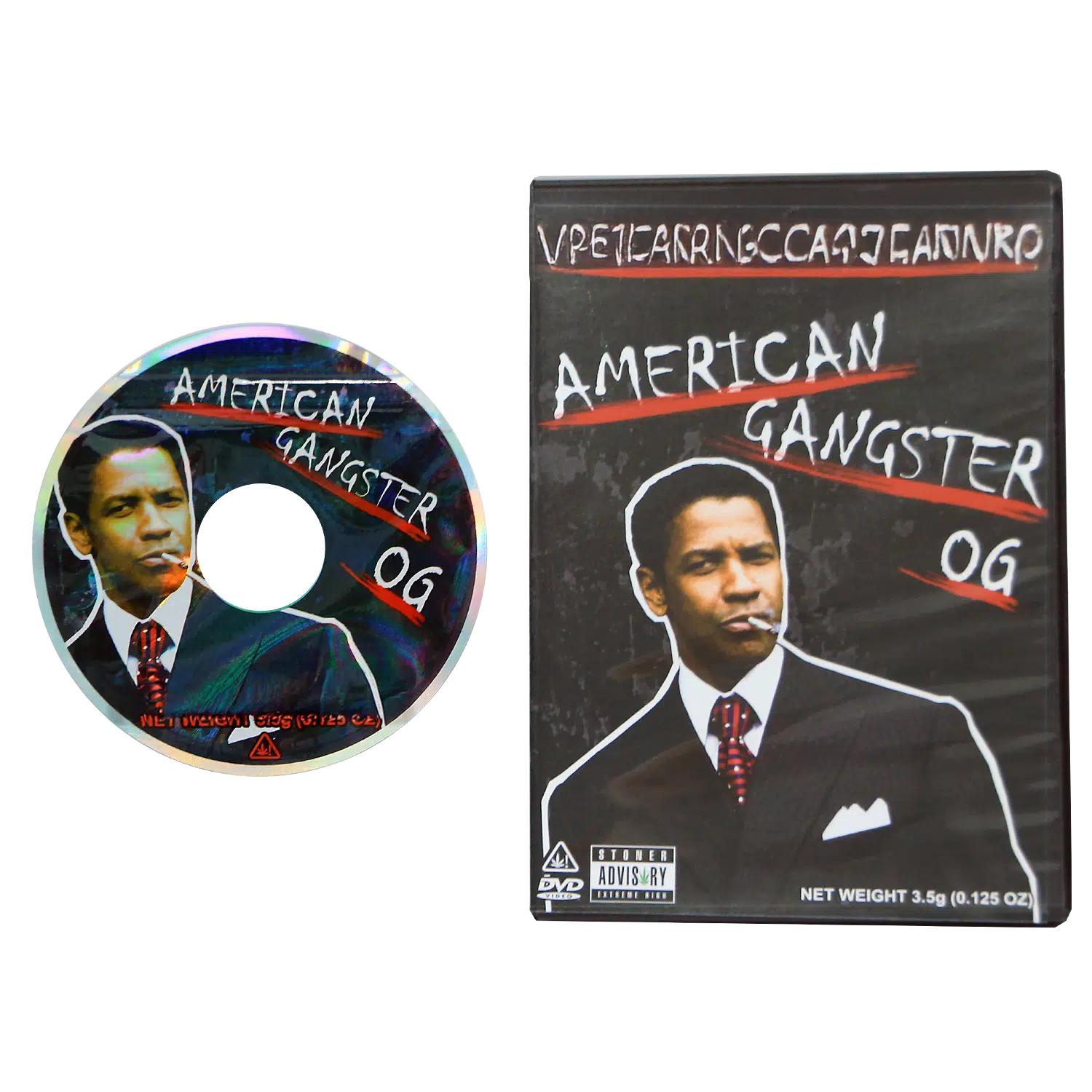 (5-Pack) 3.5 Gram Mylar Bag – Premium Mylar Bag + DVD Case Set DVD-MB-002 - Image 2