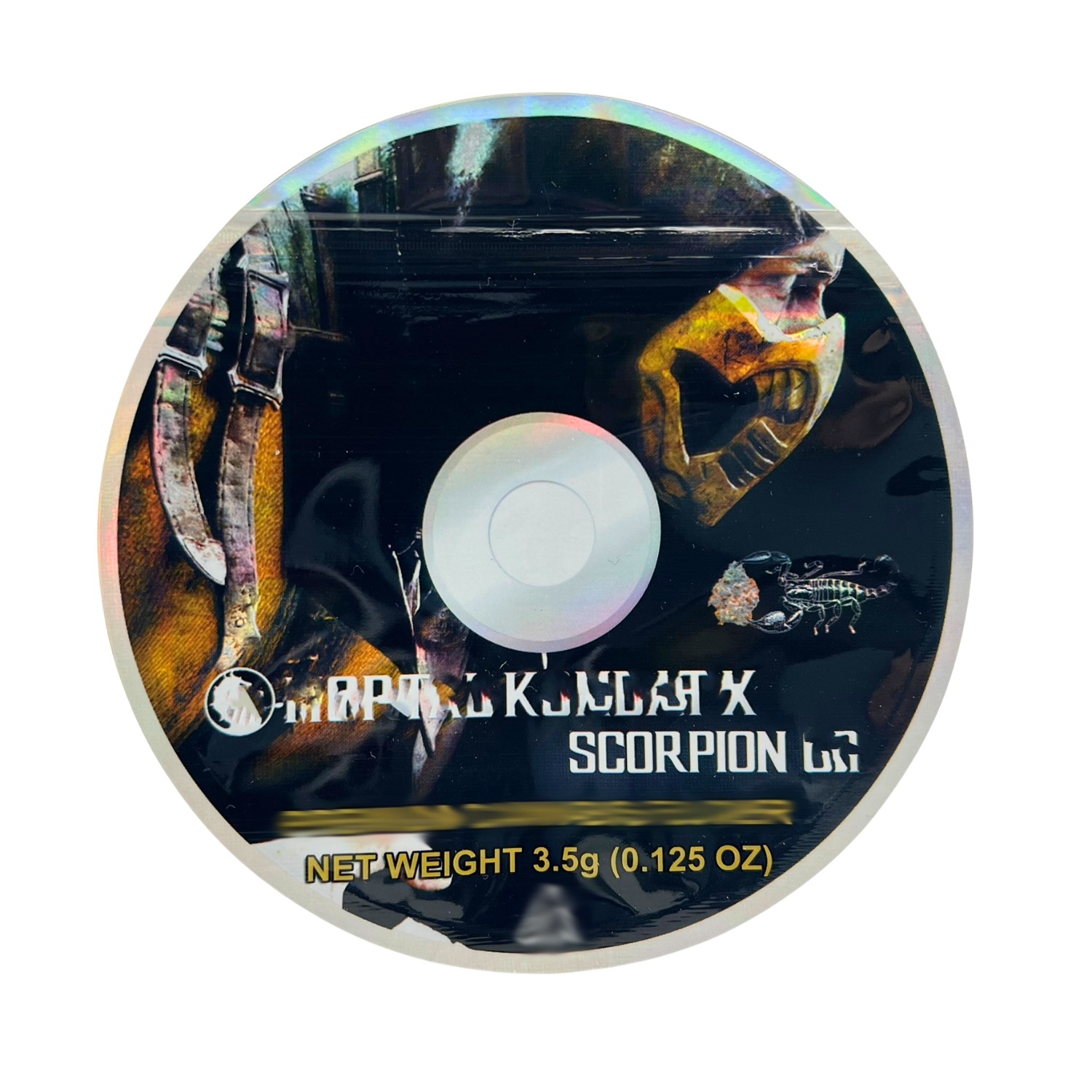 3.5 Gram Mylar Bag – Premium Mylar DVD Bag Only - DVDMB-35-025