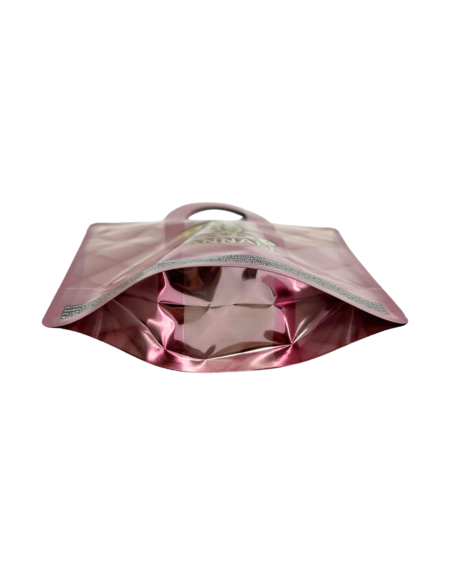 3.5g Handbag Shaped Mylar Bag (50 Count) Cannael Pink - HBMB-35-012 - Image 5