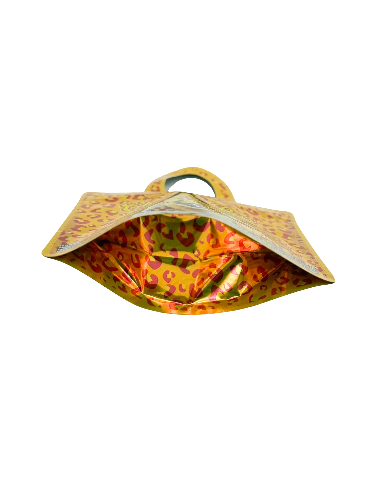 3.5g Handbag Shaped Mylar Bag (50 Count) Cheetah Piss - HBMB-35-013 - Image 5
