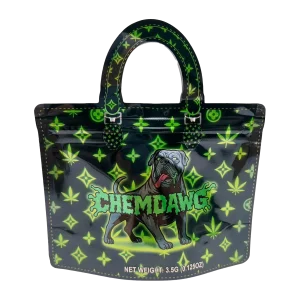 3.5g Handbag Shaped Mylar Bag (50 Count) ChemDawg - HBMB-35-014