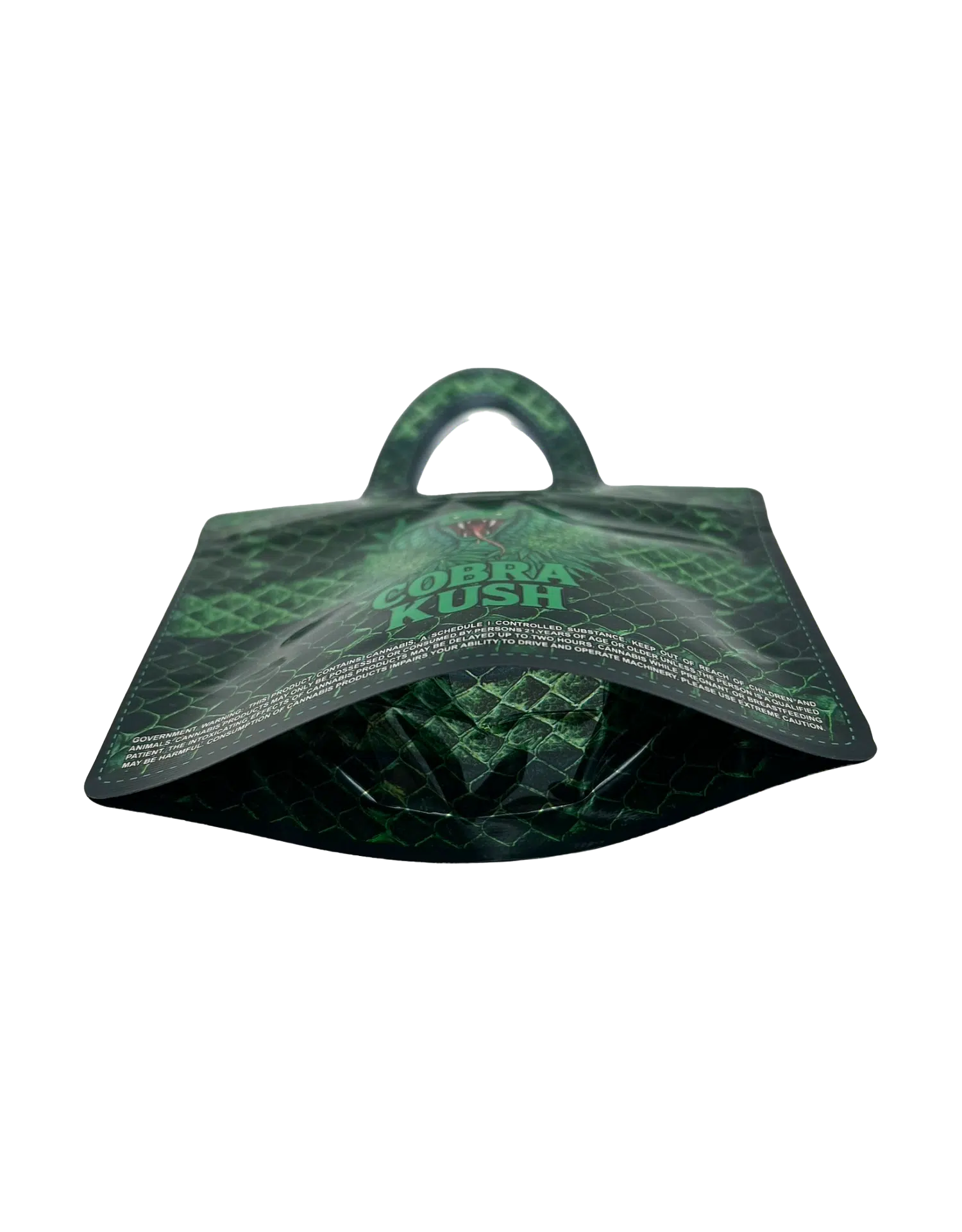3.5g Handbag Shaped Mylar Bag (50 Count) Cobra Kush - HBMB-35-015 - Image 5
