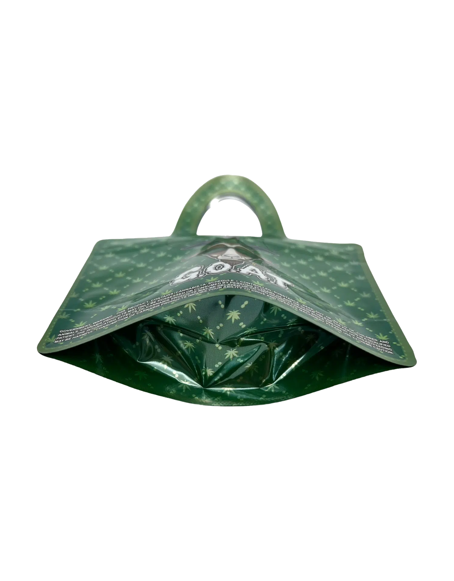 3.5g Handbag Shaped Mylar Bag (50 Count) G.O.A.T. - HBMB-35-020 - Image 5
