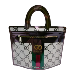3.5g Handbag Shaped Mylar Bag (50 Count) Goochy Gas Original - HBMB-35-024
