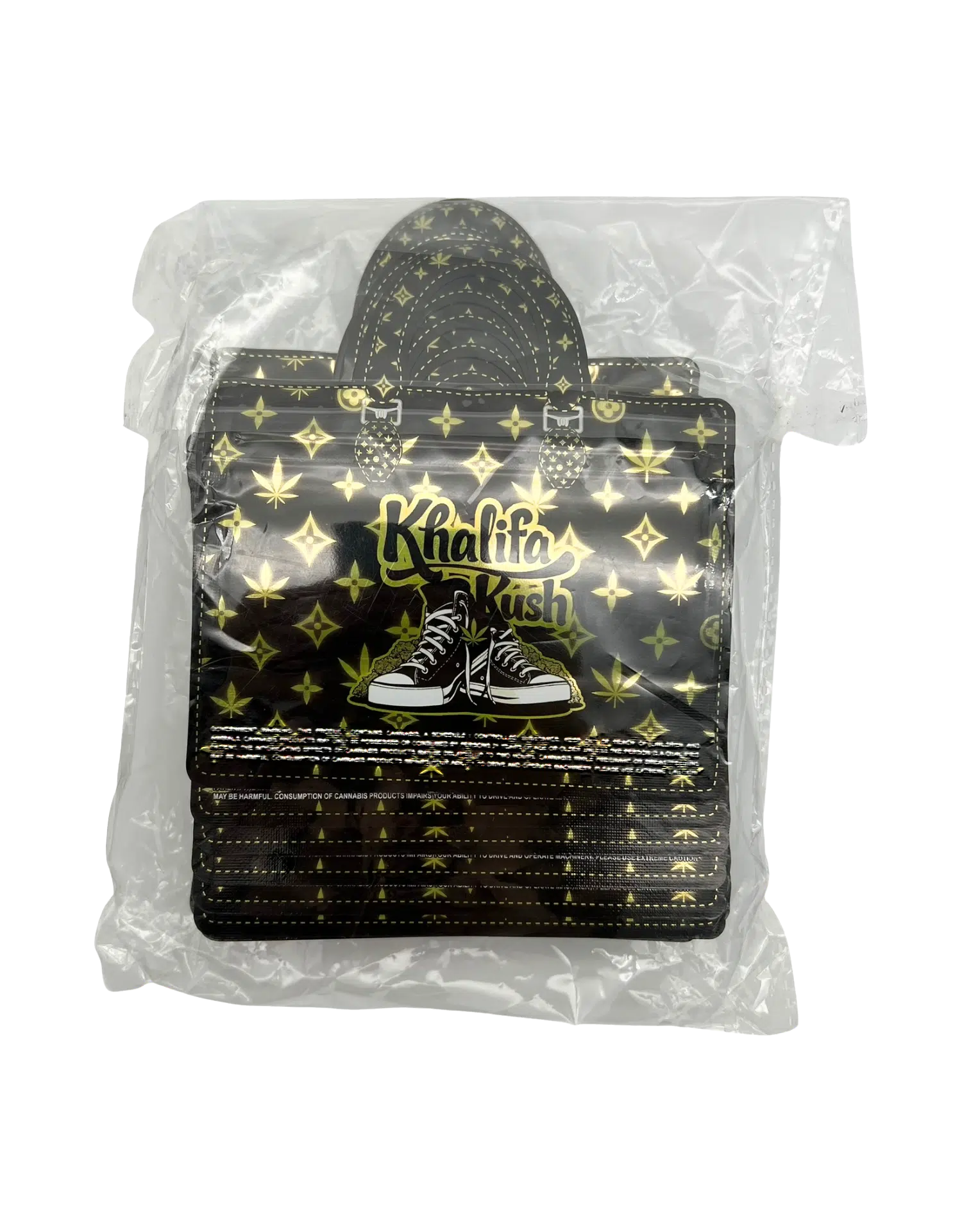 3.5g Handbag Shaped Mylar Bag (50 Count) Khalifa Kush - HBMB-35-027 - Image 4