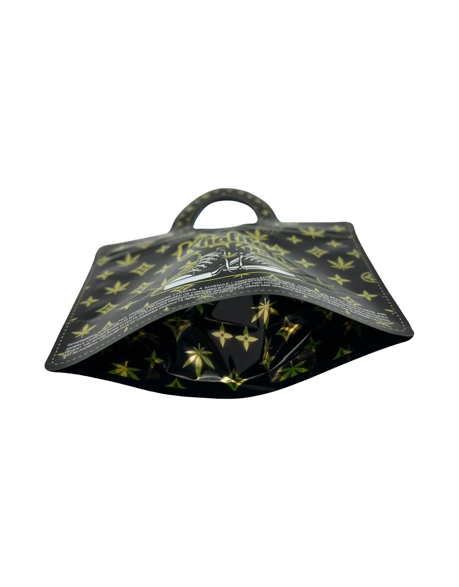 3.5g Handbag Shaped Mylar Bag (50 Count) Khalifa Kush - HBMB-35-027 - Image 5