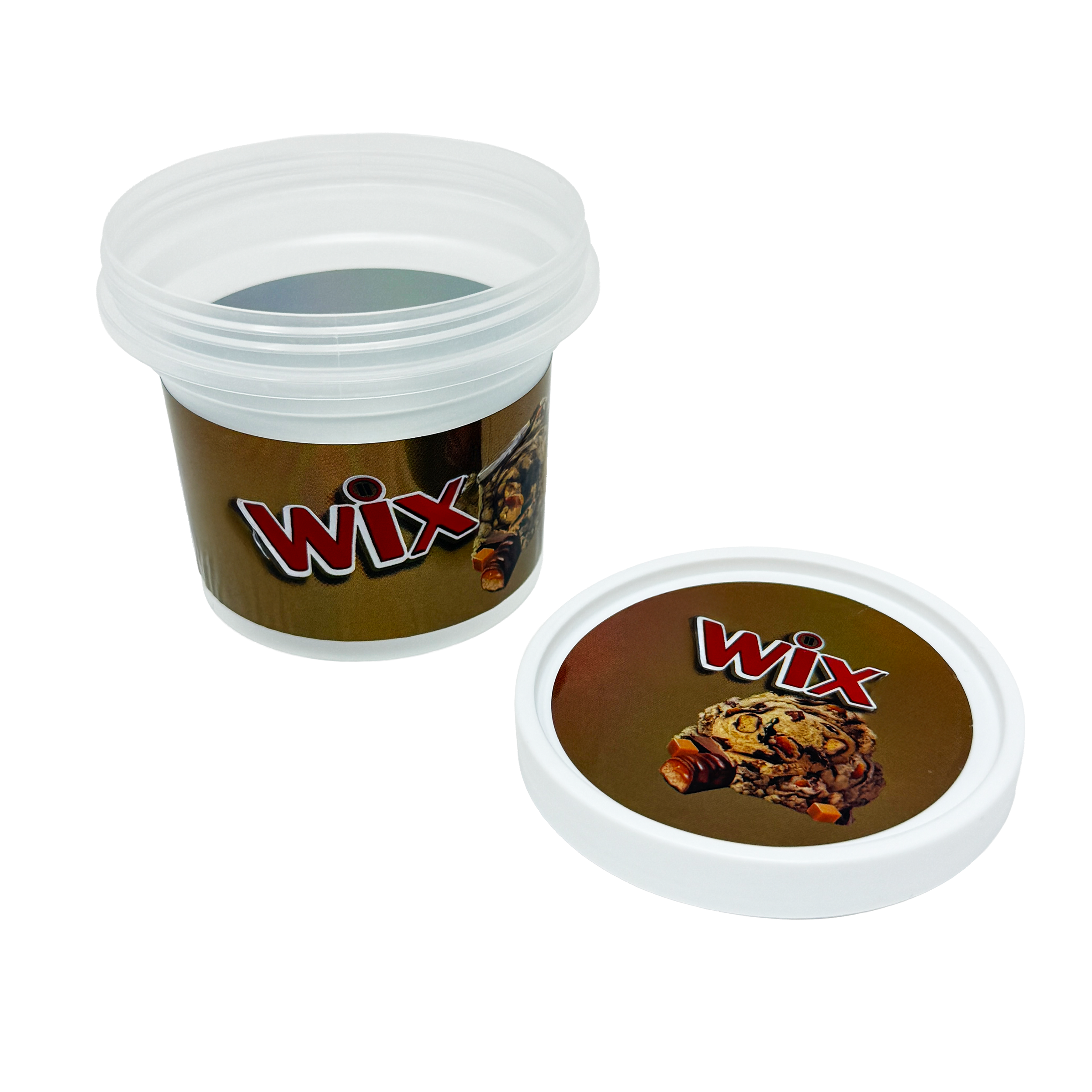 (12 Count) Empty Ice Cream Style Storage Jars (Style 010) Twixz - Image 3