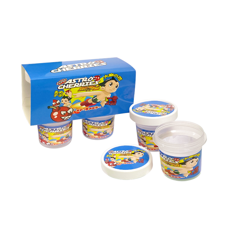 12 Pack - Ice Cream Pint Style Containers (Lids & Display Boxes) - Astro Cherries Kandy Depo ICJARBOX-003 - Image 5