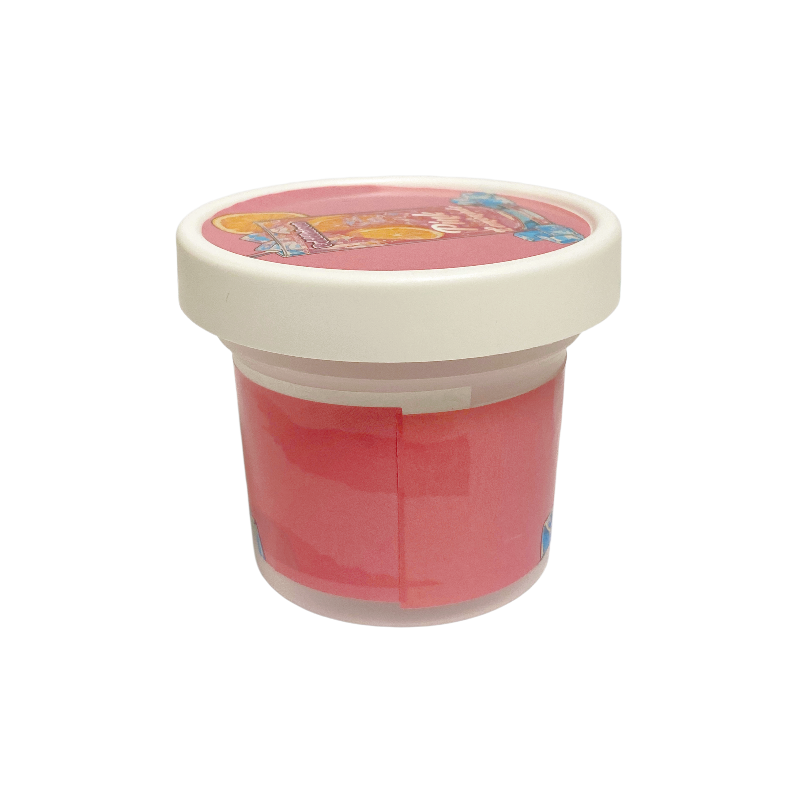 12 Pack - Ice Cream Pint Style Containers (Lids & Display Boxes) - Pink Lemonade ICJARBOX-006 - Image 3