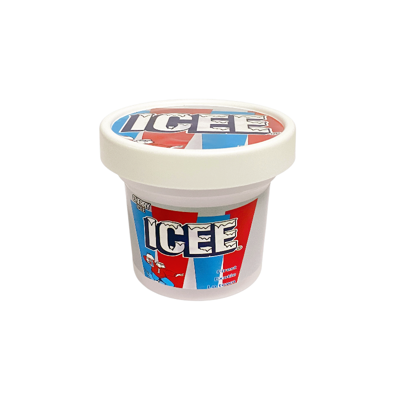 12 Pack - Ice Cream Pint Style Containers (Lids & Display Boxes) - ICEE ICJARBOX-012 - Image 2