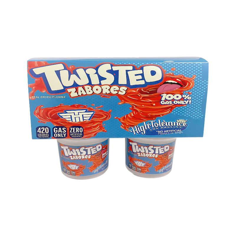 12 Pack - Ice Cream Pint Style Containers (Lids & Display Boxes) - Twisted Zabores High Tolerance ICJARBOX-016