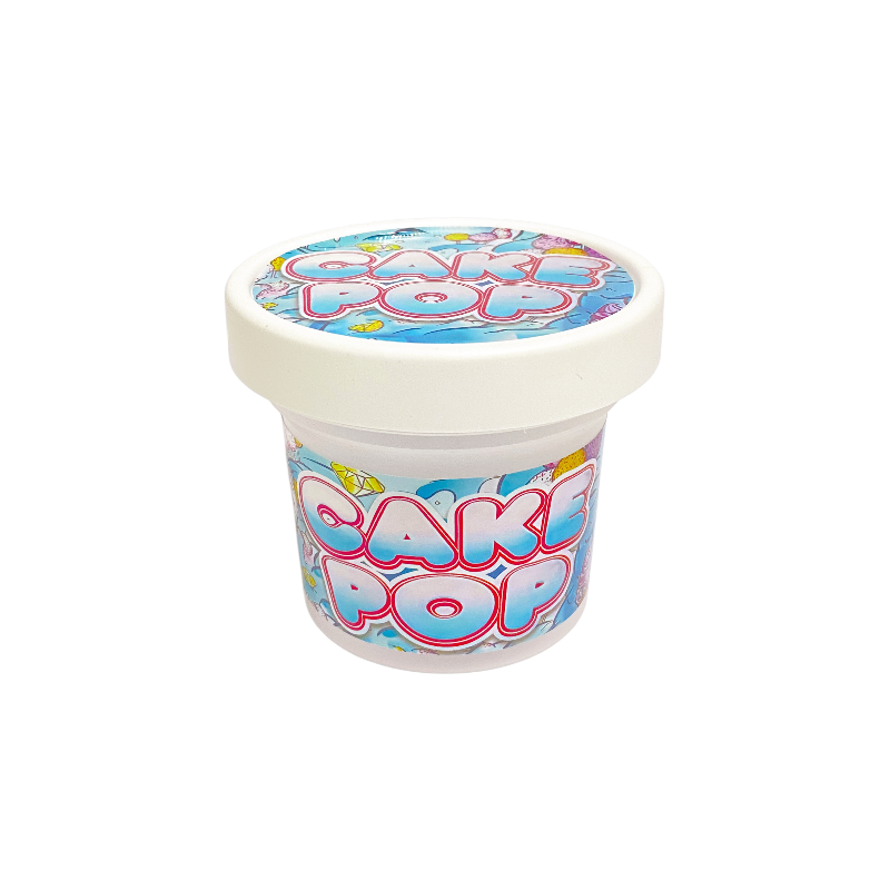 12 Pack - Ice Cream Pint Style Containers (Lids & Display Boxes) - Cake Pop ICJARBOX-019 - Image 2