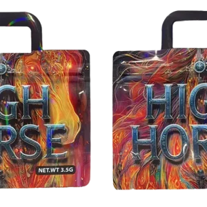 3.5g Handle Shaped Mylar Bag (50 Count) High Horse JHMB-35-003