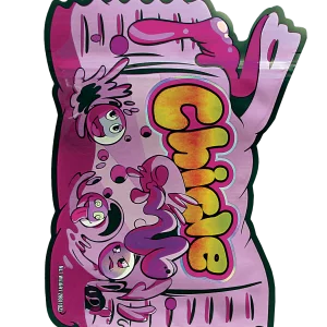 28 Gram Mylar Bag – Premium Smell-Proof Flower Packaging - Chicle Fumi (50 Count) MB-28-008