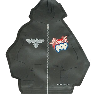 28 Gram Mylar Bag – Premium Smell-Proof Flower Packaging - Hoodie Pop (50 Count) MB-28-020