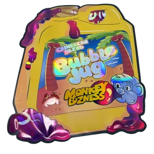 28 Gram Mylar Bag – Premium Smell-Proof Flower Packaging - Bubble Jug (50 Count) MB-28-042