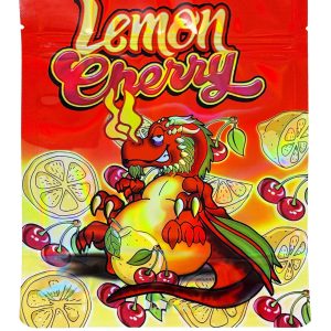 28 Gram Mylar Bag – Premium Smell-Proof Flower Packaging - Lemon Cherry (50 Count) MB-28G-051