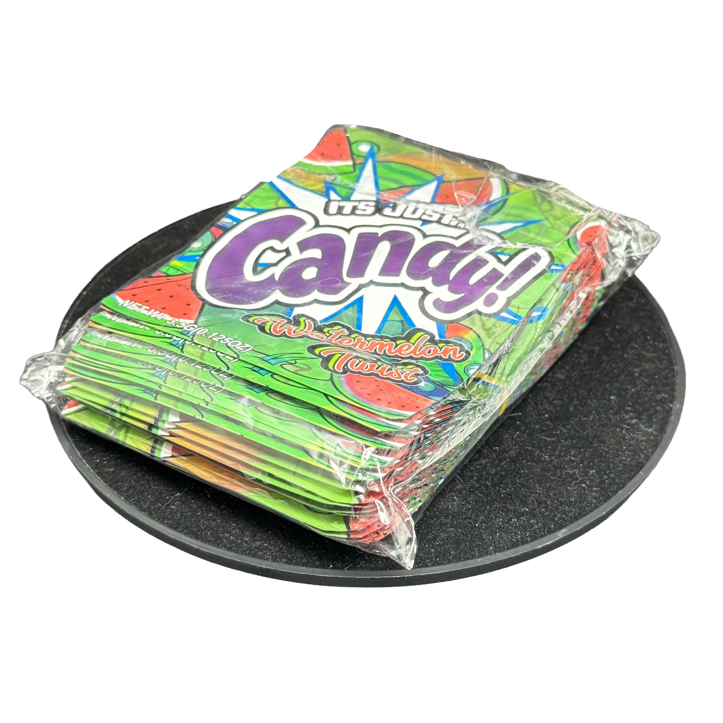 3.5 Gram Mylar Bag – Premium Smell-Proof Packaging - It's Just Candy - Watermelon Twist (50 Count) MB-35G-100 - Image 5