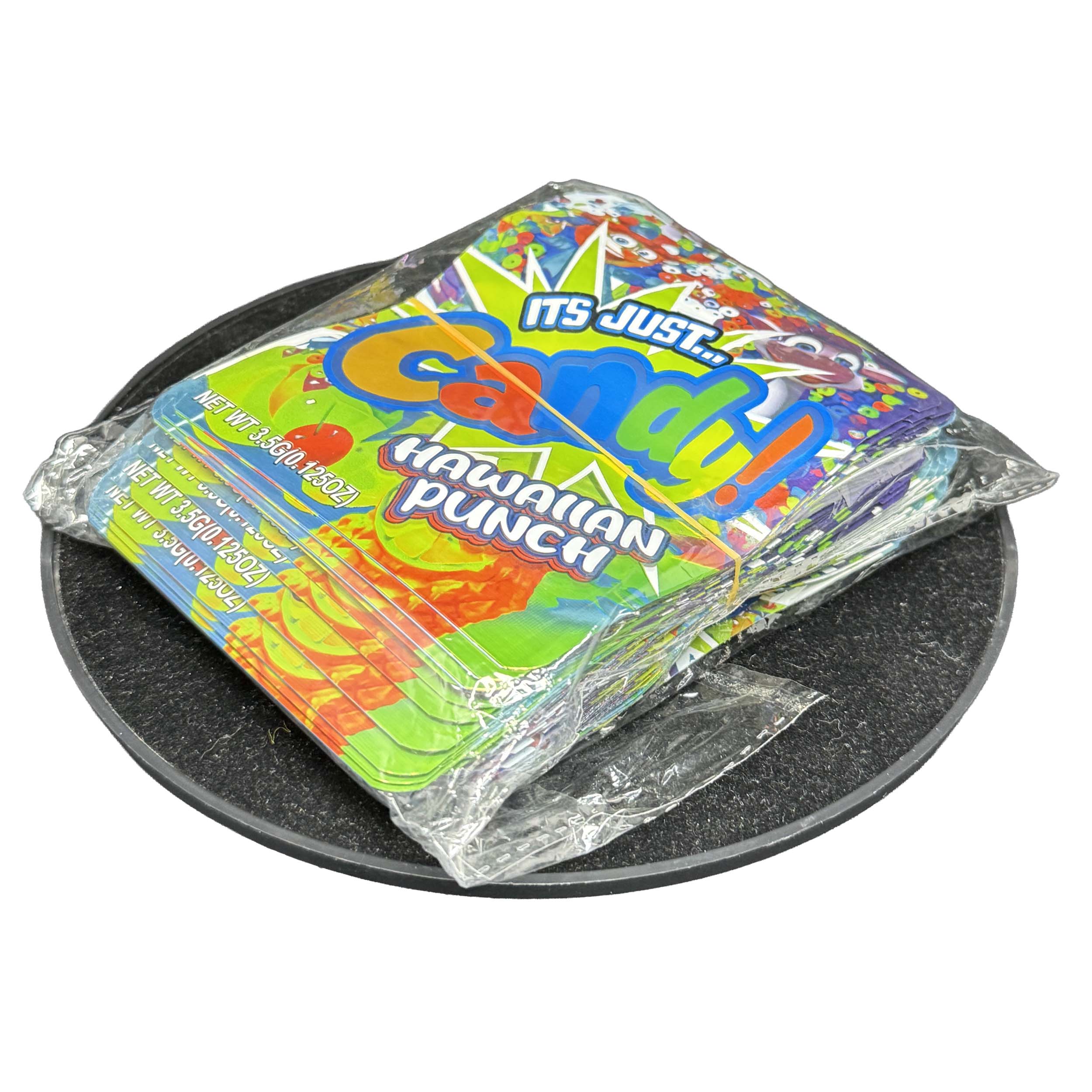 3.5 Gram Mylar Bag – Premium Smell-Proof Packaging - It's Just Candy - Hawaiian Punch (50 Count) MB-35G-103 - Image 5