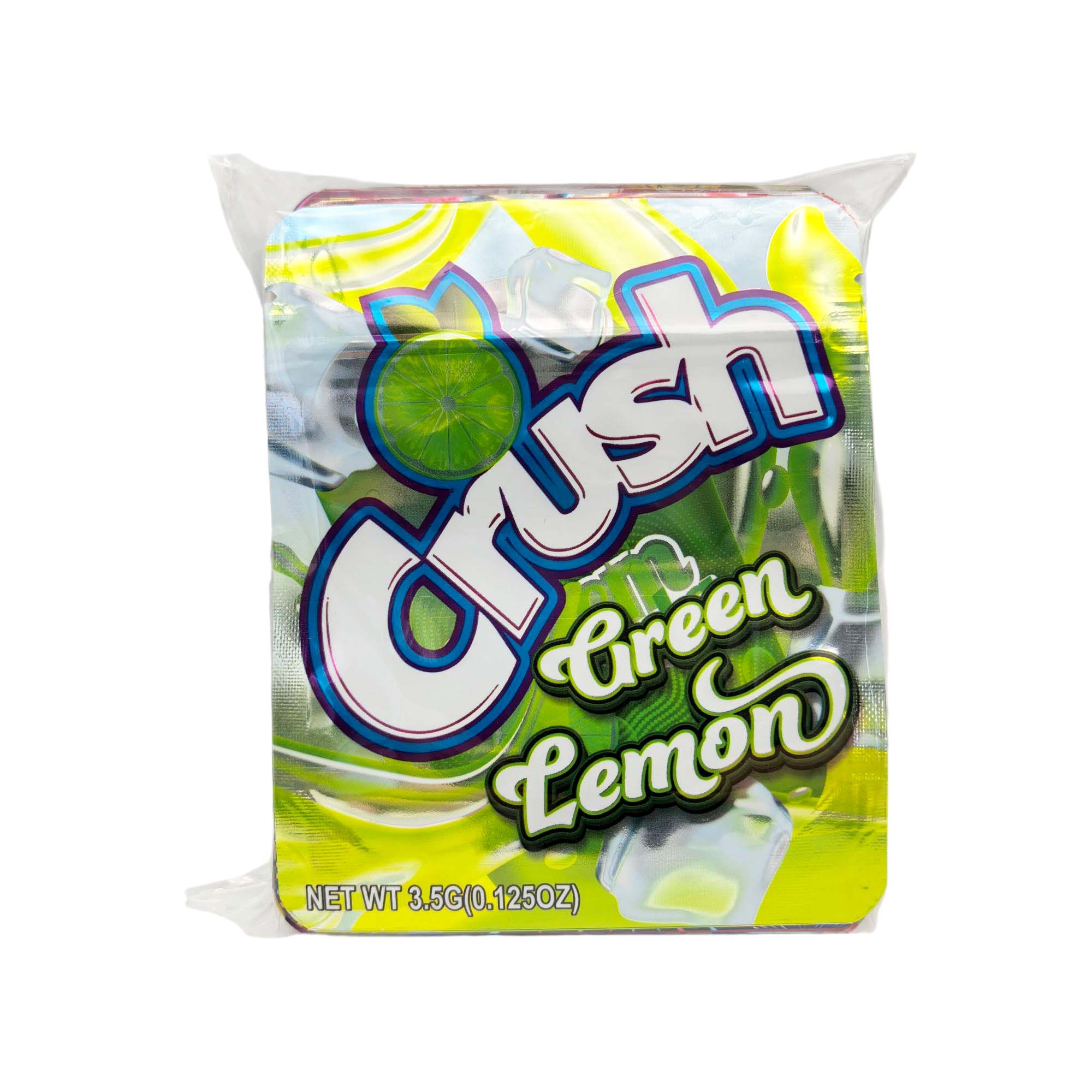 3.5 Gram Mylar Bag – Premium Smell-Proof Packaging - Crush - Green Lemon (50 Count) MB-35G-110 - Image 3