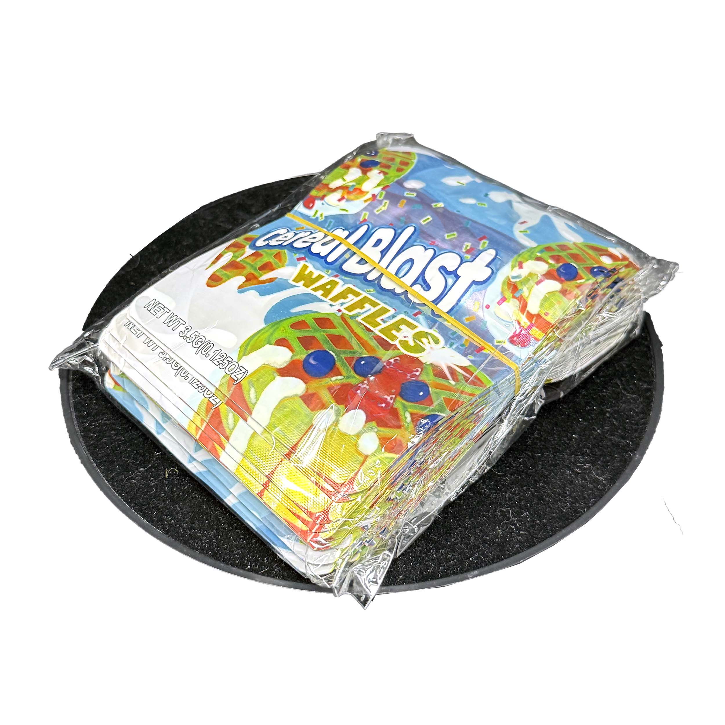 3.5 Gram Mylar Bag – Premium Smell-Proof Packaging - Cereal Blast - Waffles (50 Count) MB-35G-115 - Image 5