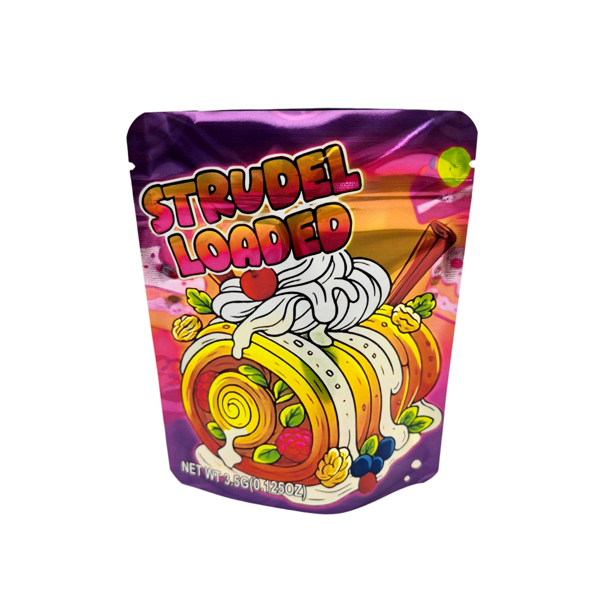 3.5 Gram Mylar Bag – Premium Smell-Proof Packaging - Strudel Loaded (50 Count) MB-35G-117