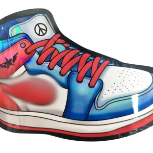 3.5g Shoe-Shaped Mylar Bag – Holographic Sneaker Pouch – Premium Packaging (50 Count) Nike Air Yordan - MB-SHOE-001