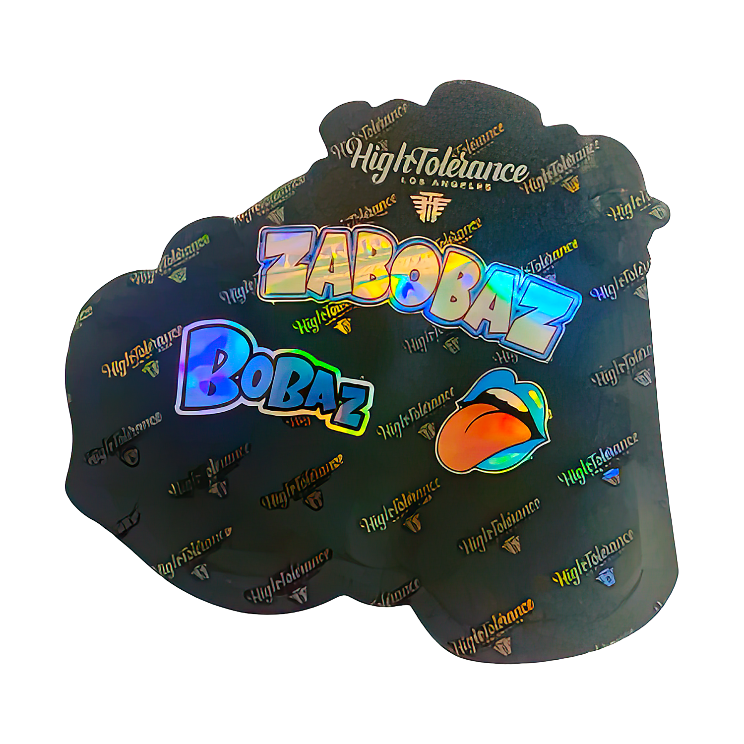 3.5g Shaped Mylar Bag (50 Count) Zabobaz Bobaz MB35-SHAPE-018 - Image 2